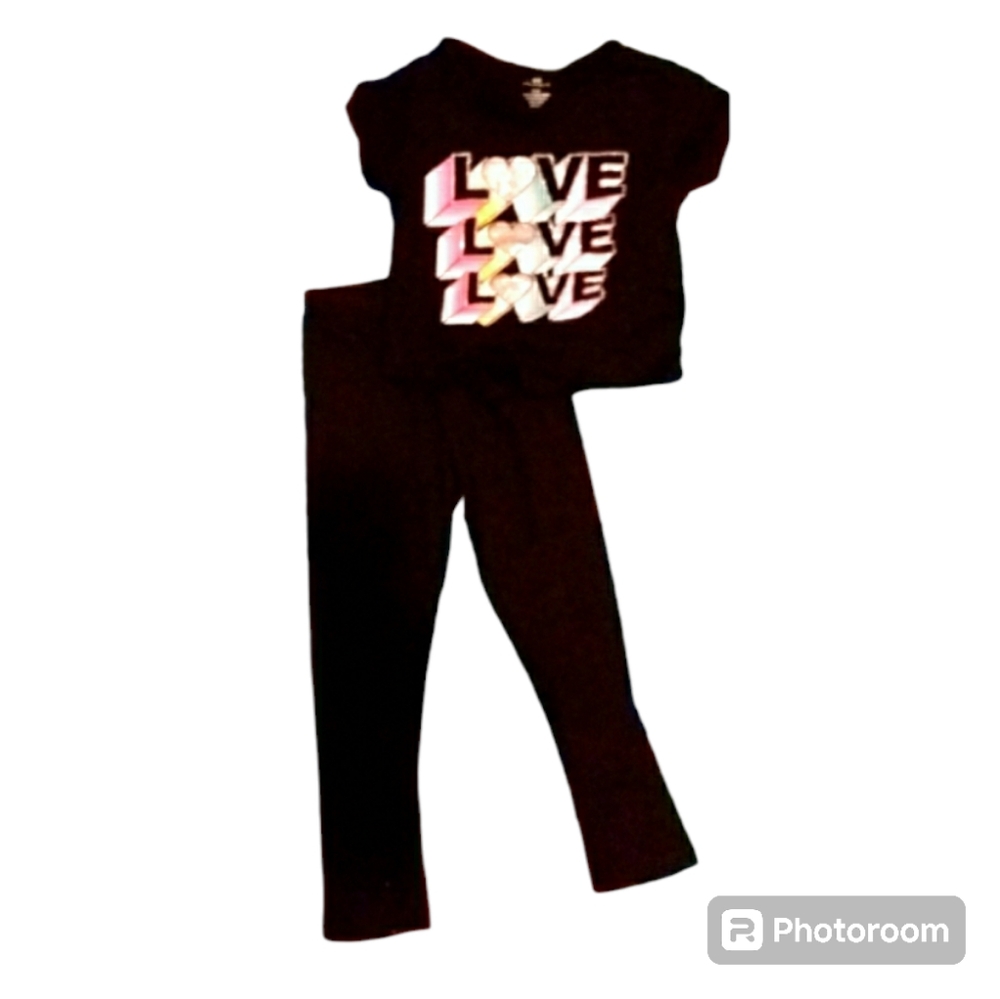 ⭐3/$15 ONE STEP UP Toddler Girls 2 pc Love Set